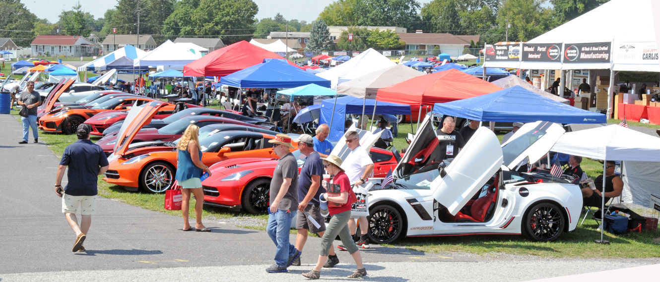 Corvettes at Carlisle